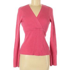 Caslon pink long sleeve top
